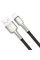 Кабель Baseus Cafule Series Metal Data Cable USB to IP 2.4A 2m Black (CALJK-B01)