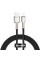 Кабель Baseus Cafule Series Metal Data Cable USB to IP 2.4A 2m Black (CALJK-B01)