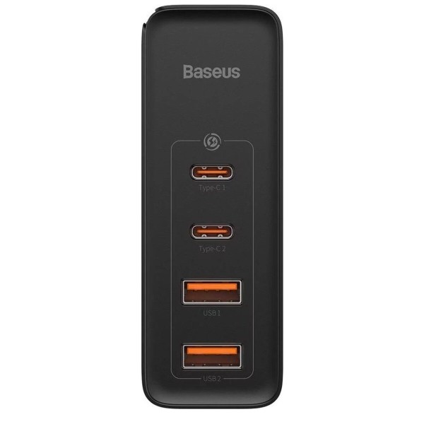 Мережевий зарядний пристрій Baseus GaN2 Pro Quick Charger 2C+2U 100W EU Black (CCGAN2P-L01)