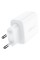 Мережевий зарядний пристрій ACEFAST A25 PD20W (USB-C+USB-A) dual port charger White (AFA25W)