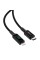 Кабель ACEFAST C6-01 Type-C to iP, 3A, 30W, 1.2m, nylon, zinc connectors, Black (AFC6-01B)