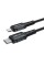 Кабель ACEFAST C4-01 Type-C to iP 3A, 30W, 1.8m, nylon, zinc connectors, Black (AFC4-01B)