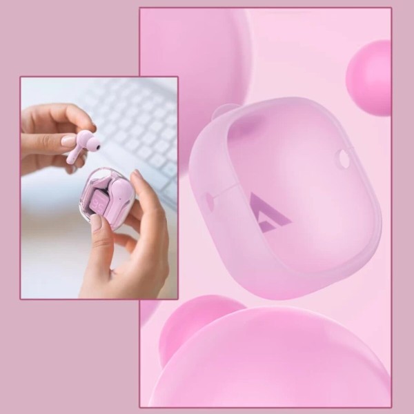 Бездротові навушники ACEFAST T6 True wireless stereo headset Pink Lotus (AFT6PL)