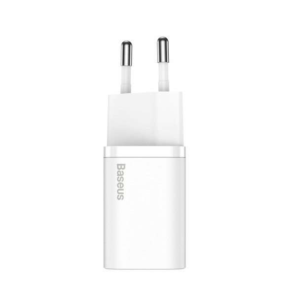 Мережевий зарядний пристрій Baseus Super Si Quick Charger 1C 25W EU White (CCSP020102)