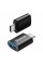 Адаптер Baseus Ingenuity Series Mini OTG Adaptor Type-C to USB-A 3.1 Black (ZJJQ000001)