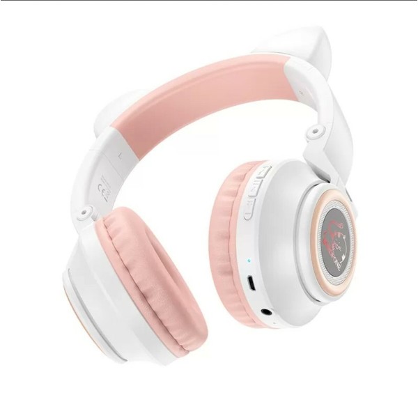 Бездротові навушники BOROFONE BO18 Cat ear BT headphones White (6974443384956)