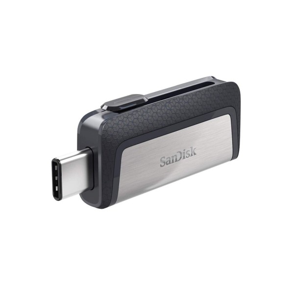 Флеш-накопичувач SanDisk USB 3.1 Ultra Dual Type-C 256Gb (150 Mb/s) (SDDDC2-256G-G46)