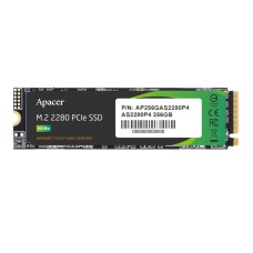 Накопичувач SSD M.2 Apacer AS2280P4 256GB 2280 PCIe 3.0x4 NVMe 3D TLC Read/Write: 2100/1300 MB/sec (AP256GAS2280P4-1)