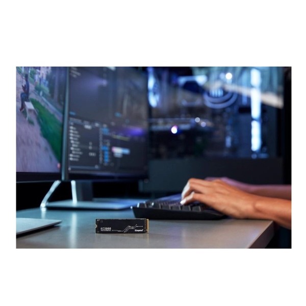 Накопичувач SSD M.2 Kingston KC3000 4096GB NVMe 2280 PCIe 4.0 x4 3D NAND TLC (SKC3000D/4096G)