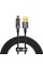 Кабель Baseus Explorer Series Auto Power-Off Fast Charging Data Cable USB to IP 2.4A 2m Black (CATS000501)