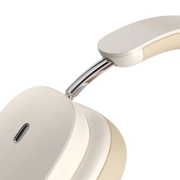Бездротові навушники Baseus Bowie H1 Noise-Cancelling Wireless Headphones Rice White (NGTW230002)