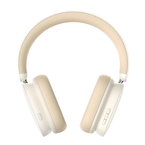 Бездротові навушники Baseus Bowie H1 Noise-Cancelling Wireless Headphones Rice White (NGTW230002)