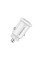 Автомобільний зарядний пристрій BOROFONE BZ8 MaxRide Dual Port Car Charger White (BZ8W)