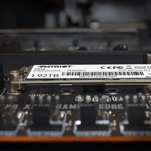 Накопичувач SSD M.2 Patriot P310 1920GB NVMe 2280 PCIe 3.0x4 3D NAND TLC (P310P192TM28)