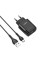 Мережевий зарядний пристрій HOCO C72Q Glorious single port QC3.0 charger set(Type-C) 18W  Black (6931474732545)