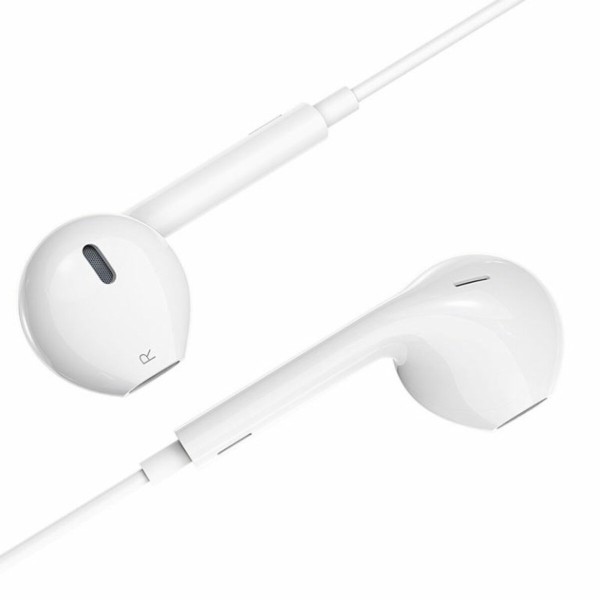 Навушники HOCO M80 Original series earphones for Type-C display set(20PCS) White (6931474736666)
