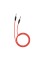 Аудіокабель HOCO UPA11 AUX audio cable Red (6957531079309)