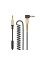 Аудіокабель HOCO UPA02 AUX Spring Audio cable (with Mic) Black (6957531025689)