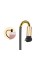 Аудіокабель HOCO UPA02 AUX Spring Audio cable (with Mic) Black (6957531025689)