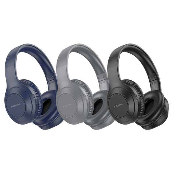 Бездротові навушники BOROFONE BO20 Player BT headphones Black (BO20B)