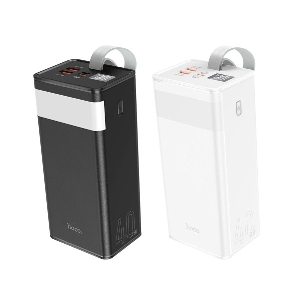 Зовнішній акумулятор HOCO J86 Powermaster 22.5W fully compatible power bank(40000mAh) Black (6931474759214)