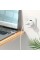 Мережевий зарядний пристрій HOCO C80A Plus Rapido PD20W+QC3.0 charger set(Type-C to Type-C) White (6931474779908)
