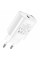 Мережевий зарядний пристрій HOCO N14 Smart Charging single port PD20W charger White (6931474745026)