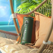 Портативна колонка HOCO HC9 Dazzling pulse sports BT speaker Dark Green (6931474757838)