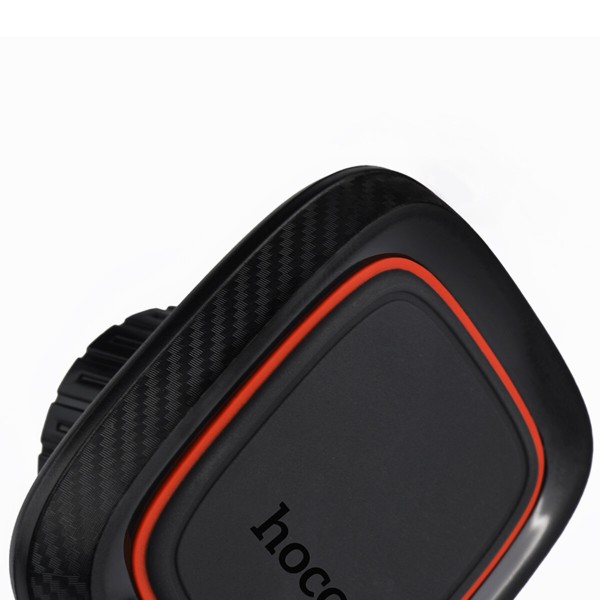 Автотримач для телефона HOCO CA24 Lotto series magnetic automotive center adsorbed holder Black (6957531065593)