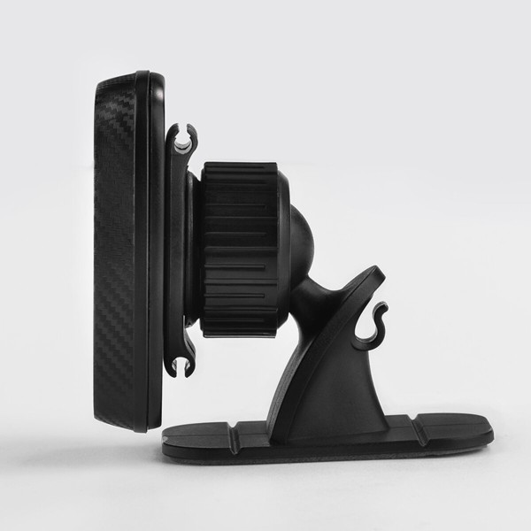 Автотримач для телефона HOCO CA24 Lotto series magnetic automotive center adsorbed holder Black (6957531065593)