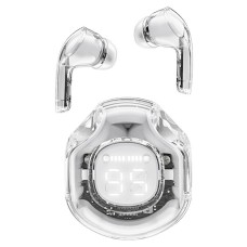 Бездротові навушники ACEFAST T8 Crystal color (2) bluetooth earbuds White Moon (AFT8WM)