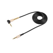 Аудіокабель HOCO UPA02 AUX Spring Audio cable Black (6957531025665)