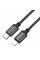 Кабель BOROFONE BX87 Sharp PD charging data cable for iP Black (BX87LPB)