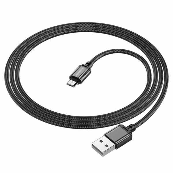 Кабель BOROFONE BX87 Sharp charging data cable for Micro Black (BX87MB)