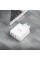 Мережевий зарядний пристрій HOCO N30 Glory PD65W three-port(2C1A) fast charger White (6931474784155)
