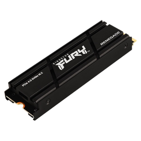 Накопичувач SSD M.2 Kingston FURY Renegade with Heatsink 1TB 2280 NVMe PCIe Gen 4.0 x4 3D TLC NAND (SFYRSK/1000G)