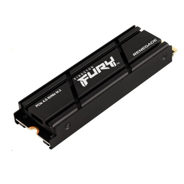 Накопичувач SSD M.2 Kingston FURY Renegade with Heatsink 500GB 2280 NVMe PCIe Gen 4.0 x4 3D TLC NAND (SFYRSK/500G)