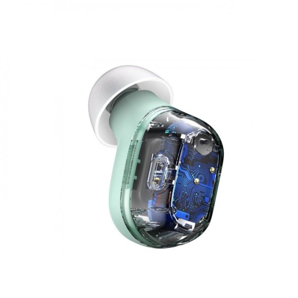 Бездротові навушники Baseus Encok True Wireless Earphones WM01 Green (NGTW240006)