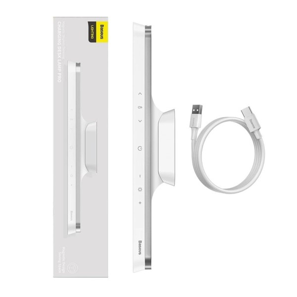 Світильник Baseus Magnetic Stepless Dimming Charging Desk Lamp Pro White (DGXC-02)