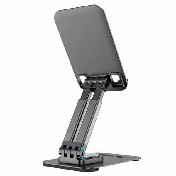 Тримач для мобільного HOCO PH48 Fun dual axis 360 rotating tablet desktop holder Black (6931474770752)