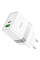 Мережевий зарядний пристрій HOCO N21 Topspeed PD30W+QC3.0 charger White (6931474757777)