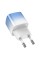 Мережевий зарядний пристрій HOCO C101A single port PD20W charger Ice Blue (6931474769374)