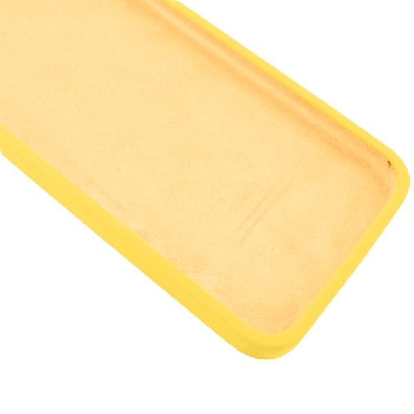 Чохол для смартфона Silicone Full Case AA Camera Protect for Apple iPhone 12 56,Sunny Yellow (FullAAi12-56)