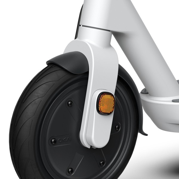 Електросамокат OKAI ES10-NEON Lite White 9", 300(600)W, 7.8Ah, 30km, 25km\h, 20%, NFC, App, 15kg (ES10-W)