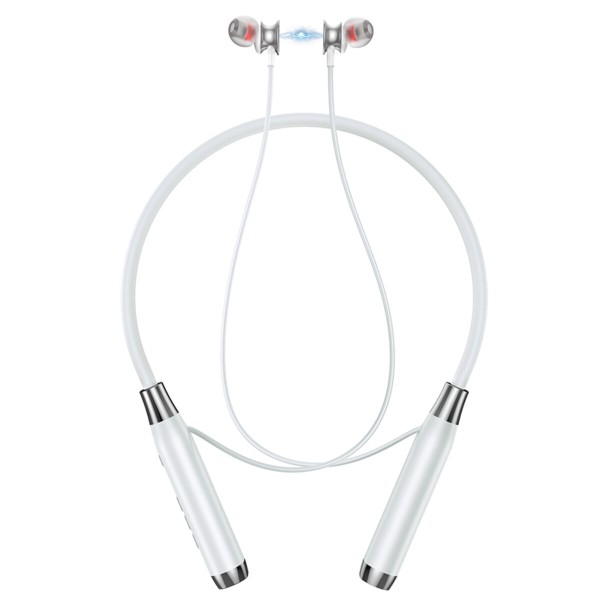Бездротові навушники HOCO ES62 Pretty neck-hang BT earphones Grey (6931474770745)