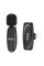Бездротова мікрофонна система HOCO L15 iP Crystal lavalier wireless digital microphone Black (6931474789020)