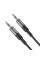 Аудіокабель HOCO UPA23 AUX audio cable Metal Gray (6931474783820)