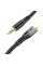 Аудіокабель HOCO UPA25 Transparent Discovery Edition Digital audio conversion cable iP Black (6931474791153)
