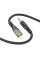 Аудіокабель HOCO UPA25 Transparent Discovery Edition Digital audio conversion cable iP Black (6931474791153)