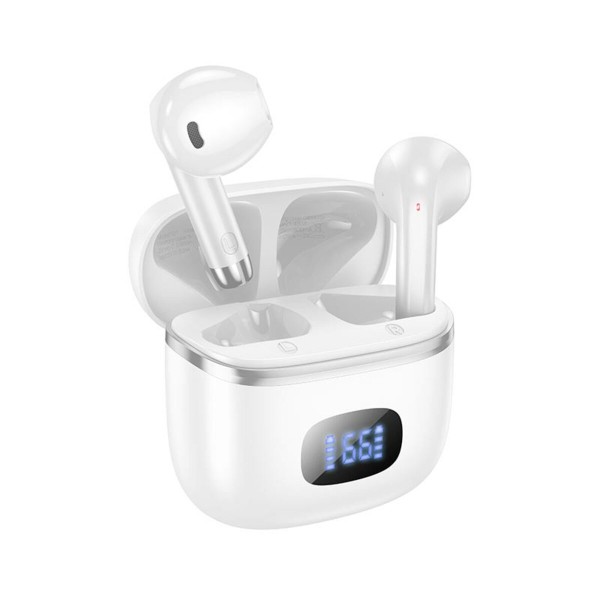 Бездротові навушники HOCO EQ1 Music guide true wireless BT headset White (6931474798503)